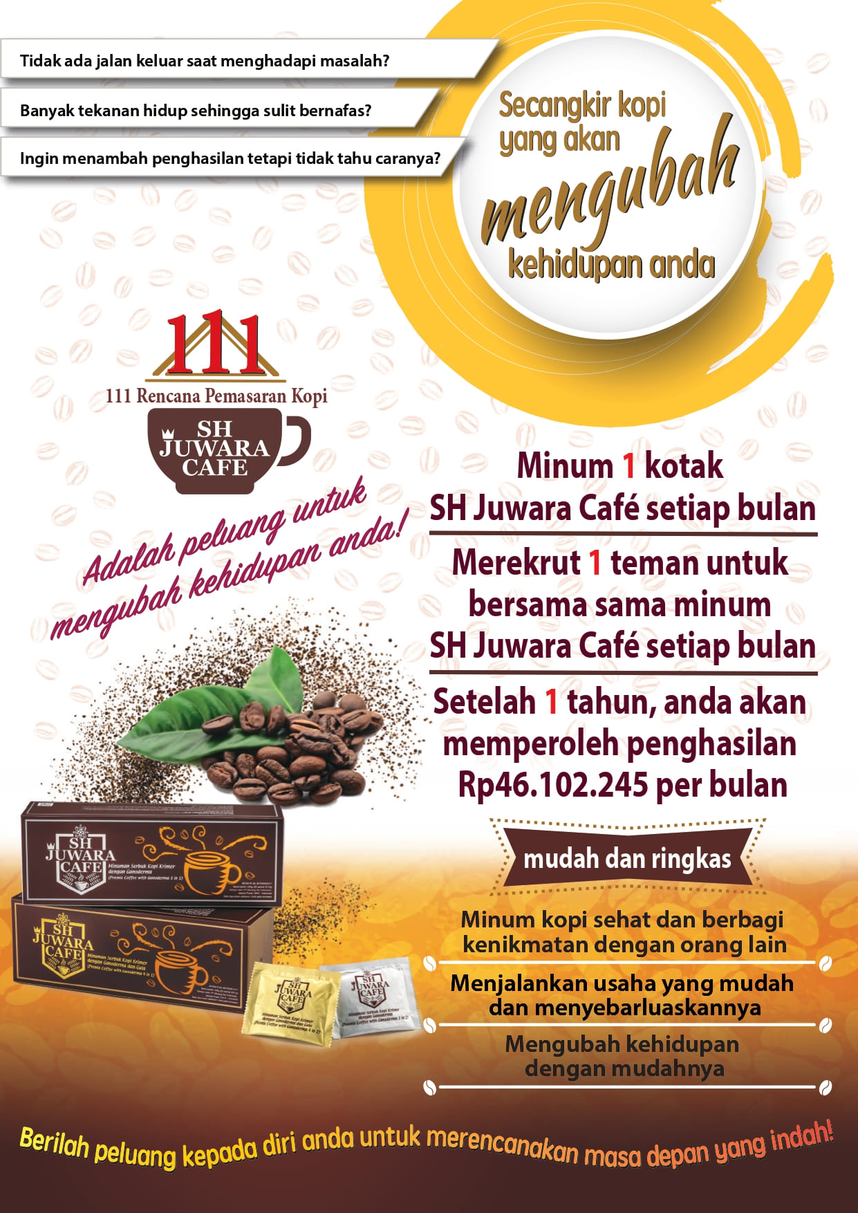 Program 1-1-1 bisnis kopi sh juwara cafe